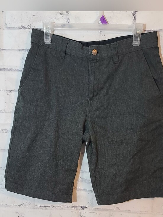 Volcom Other - Volcom Shorts Mens Gray Chino Flat Front Solid 10 in Inseam